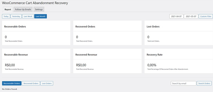 woocommerce cart abandonment recovery 1